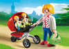 Wózek dla bliźniaków Playmobil 5573