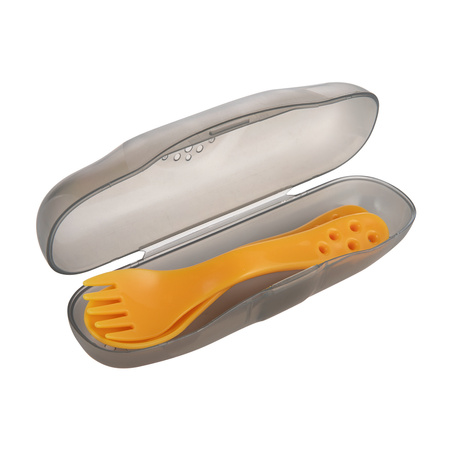 Canpol babies Zestaw sztućców dla dzieci w etui 74/019_yel