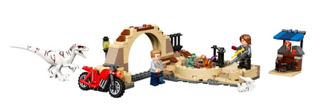 Atrociraptor pościg na motocyklu Lego 76945