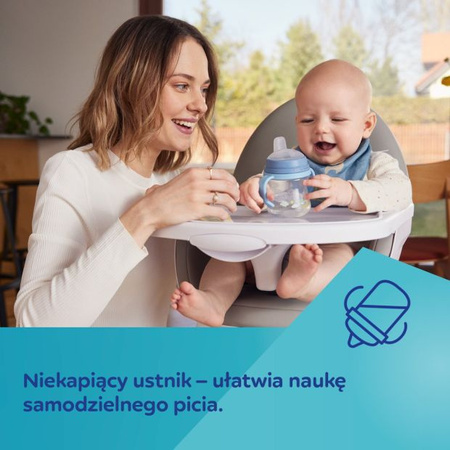 Canpol babies Kubek z silikonowym ustnikiem FirstCup 150 ml
