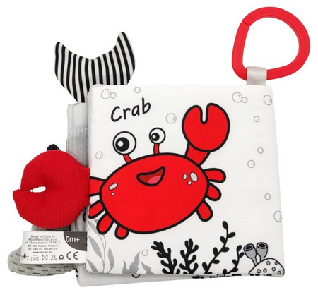 Akuku Książeczka sensoryczna, zwierzęta morskie