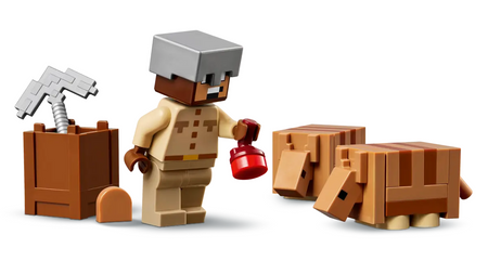 Lego 21269 Minecraft Wyprawa do pancernikowej kopalni