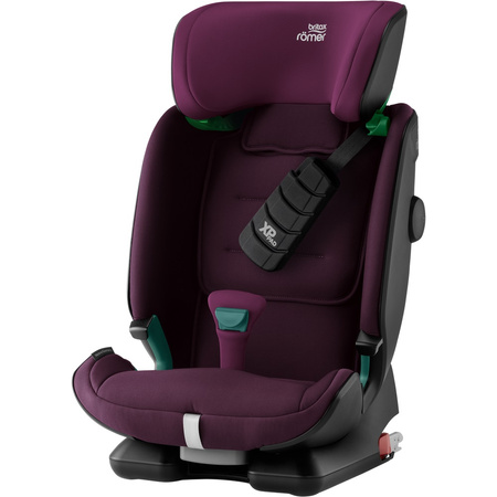 Britax Romer Fotelik samochodowy AdvansaFix i-Size Burgundy Red 76 - 150 cm