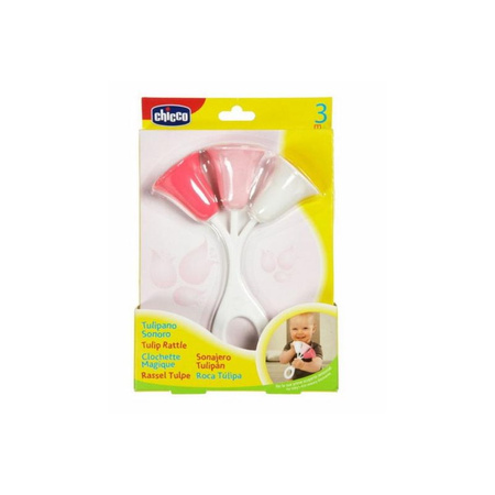 Chicco Grzechotka tulipan różowy