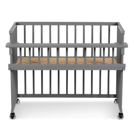 Klupś Łóżeczko dostawne PICCOLINO 90x40 cm Grafit