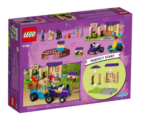 Stajnia ze źrebakami Mii 41361 Lego Friends