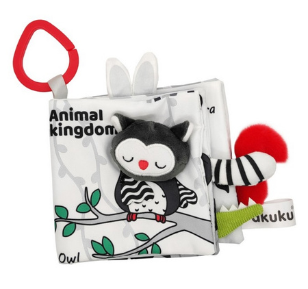 Akuku Książeczka sensoryczna, królestwo zwierząt