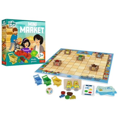 Trefl Gra planszowa dla dzieci Mini Market