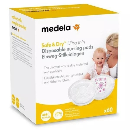 Wkładki laktacyjne Medela Safe & Dry