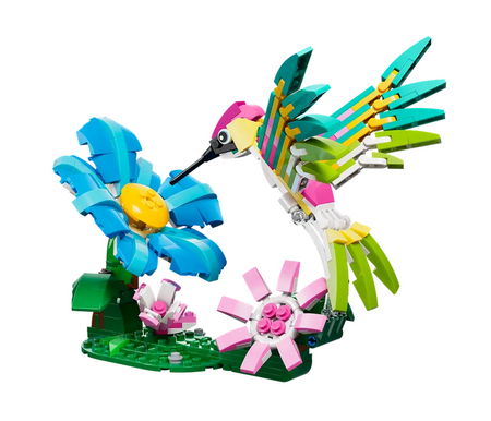 Lego 31384 Creator 3w1 Dzikie zwierzęta: kolorowy koliber