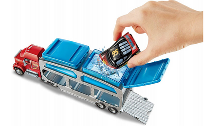 Mattel Cars Maniek ze Zbiornikiem + Zygzak Zmieniający Kolor CKD34