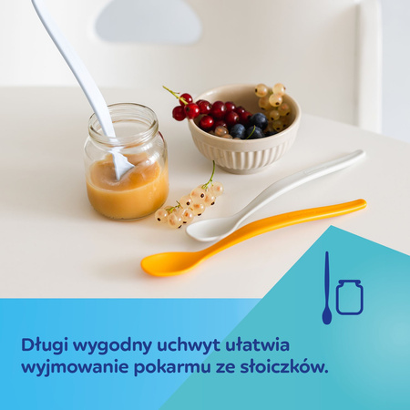 Canpol Babies Zestaw pierwszych łyżeczek do karmienia 3szt.