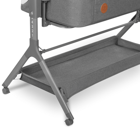 Lionelo Leonie Plus łóżeczko dostawne Grey Stone