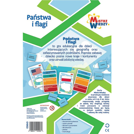 Trefl Gra Edukacyjna Państwa i Flagi/Mistrz Wiedzy