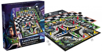 Buzz Astral Lightyear - Zestaw 4 gier planszowych