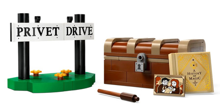 Lego 76425 Harry Potter Hedwiga z wizytą na ul. Privet Drive 4