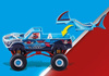 Pokaz kaskaderski Monster Truck Rekin Playmobil 70550