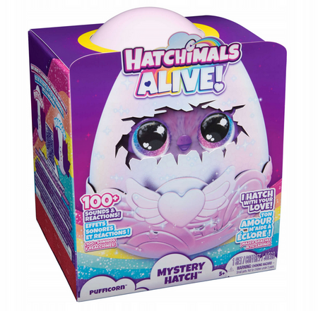 Spin Master Hatchimals Alive - Maigiczne Jajo Samowykluwające Pufficorn