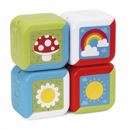 Chicco Smartplay Wielofunkcyjne kostki edukacyjne 2w1