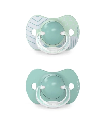 Suavinex Smoczek fizjologiczny SX Pro silikonowy 2szt. 18m+ Morski