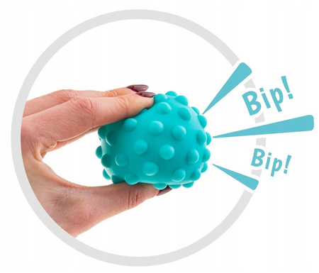 Akuku Zestaw miękkich piłeczek sensorycznych 8 szt.