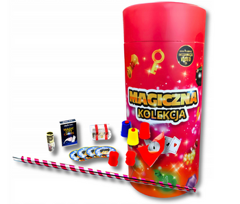 Cliptoys Magiczna kolekcja zaczarowane karty, kubek, różdżka