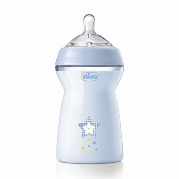 Chicco Butelka NaturalFeeling 330ml Przepływ szybki 6m+