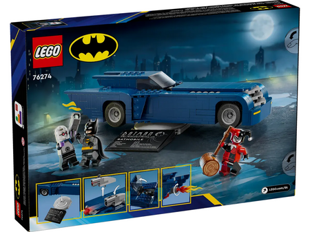 Lego 76274 Batman z batmobilem kontra Harley Quinn i Mr. Freeze