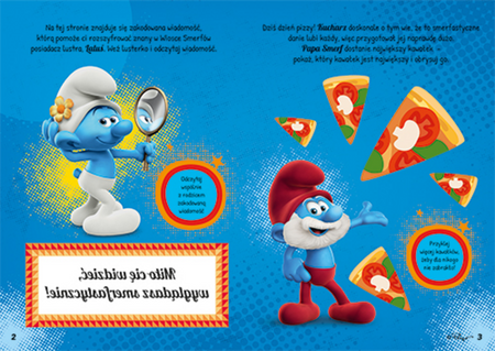 Smerfy. Zabawy i zadania z naklejkami. Nowe przygody