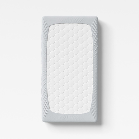 Eevi Prześcieradło do Chicco Next2Me Essenntial, Magic Evo, Jasny szary