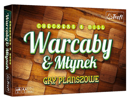 Trefl Gra Warcaby - Młynek
