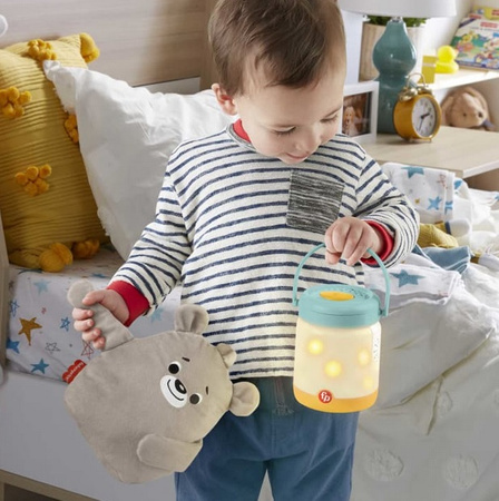 Fisher-Price Miś ze świetlikami Uspokajacz dla dziecka