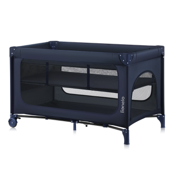 Lionelo Łóżeczko turystyczne Jasmin Easy Fold Blue Navy