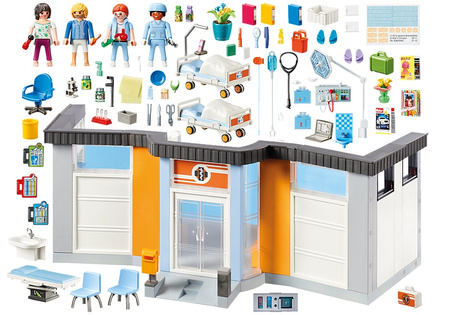 Szpital z wyposażeniem Playmobil 70191
