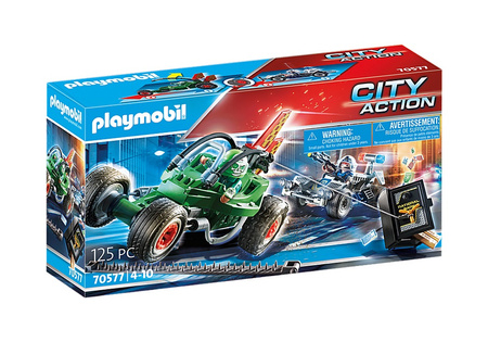 Pościg gokartem policyjnym Playmobil 70577