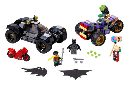 Trójkołowy motocykl Jokera Lego 76159