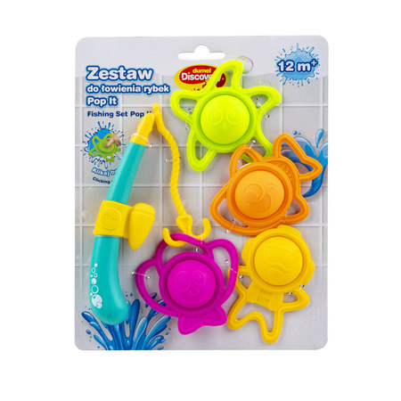 Dumel Zestaw do łowienia rybek pop it