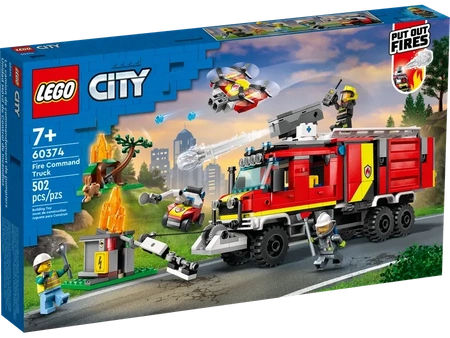 Lego Terenowy pojazd straży pożarnej 60374