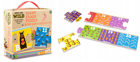 Cartamundi Puzzle podłogowe podwójne układanka Into the Wild