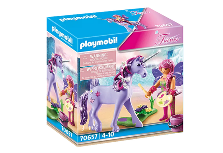 Playmobil 70657 Wróżka z ozdobami i jednorożcem