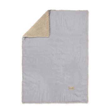 Albero Mio Kocyk welurowy CC3 popiel