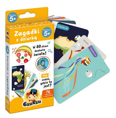 CzuCzu - Zagadki z dziurką dla dzieci 5+
