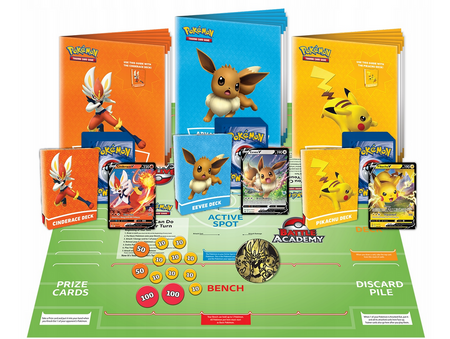 Pokemon TCG: Battle Academy 2022 gra, karty zestaw startowy