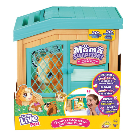 Cobi Little Live Pets Mama Suprise Świnki morskie