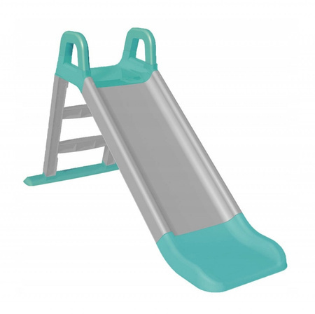 Doloni Zjeżdżalnia plastikowa szaro - turkusowy