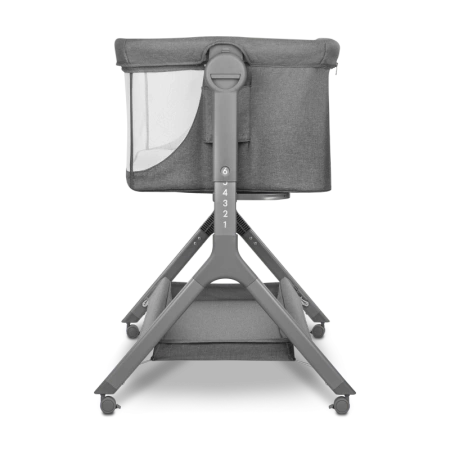 Lionelo Leonie Plus łóżeczko dostawne Grey Stone