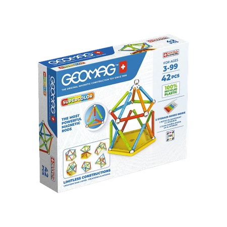 Trefl Geomag Supercolor Panels Recycled 42 el.