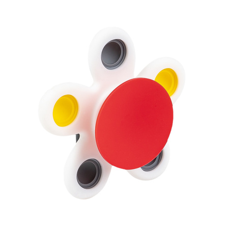 Gili Gums Gryzak Zakręcony Kwiatek Pop It kontrastowy