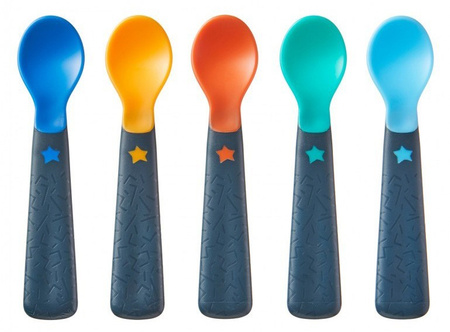 Tommee Tippee Łyżeczki do samodzielnego jedzenia 6m+ 5 szt.