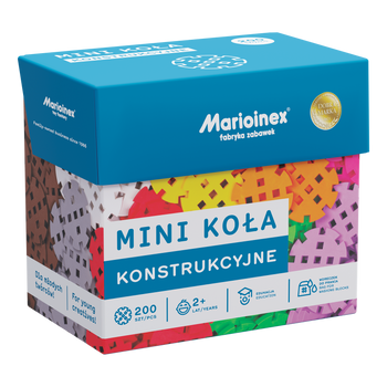 Marioinex Mini Waffle Kola konstrukcyjne 200 el.